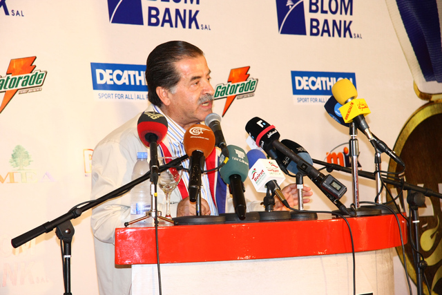 Launching of the Blom Beirut Marathon 2012